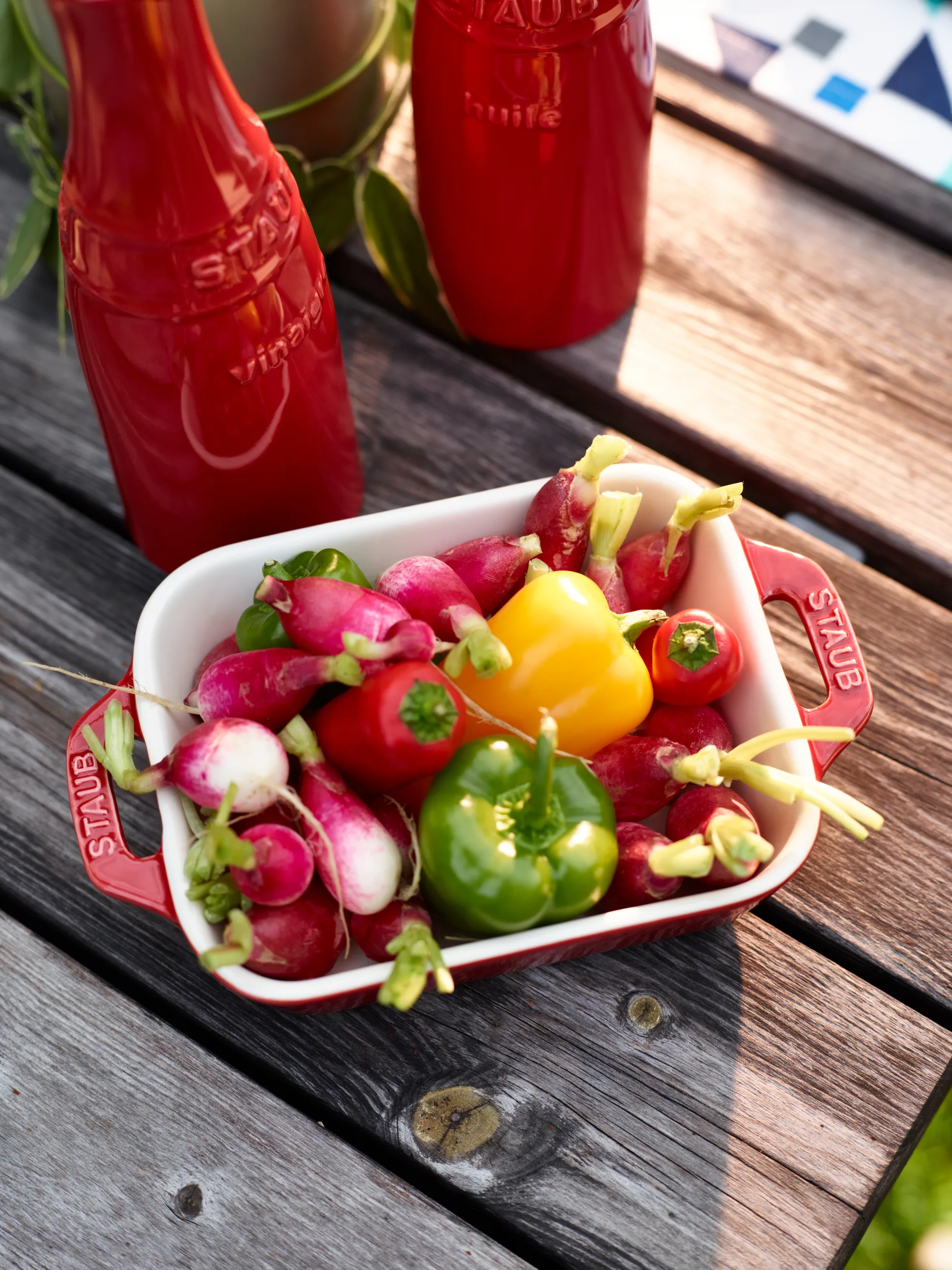 Staub ορθογώνιο ταψί 14x11 cm, κόκκινο STAUB