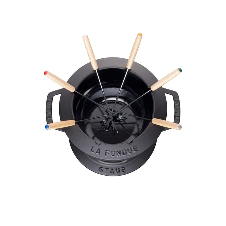 Staub σετ φοντύ 1.65 l, μαύρο STAUB