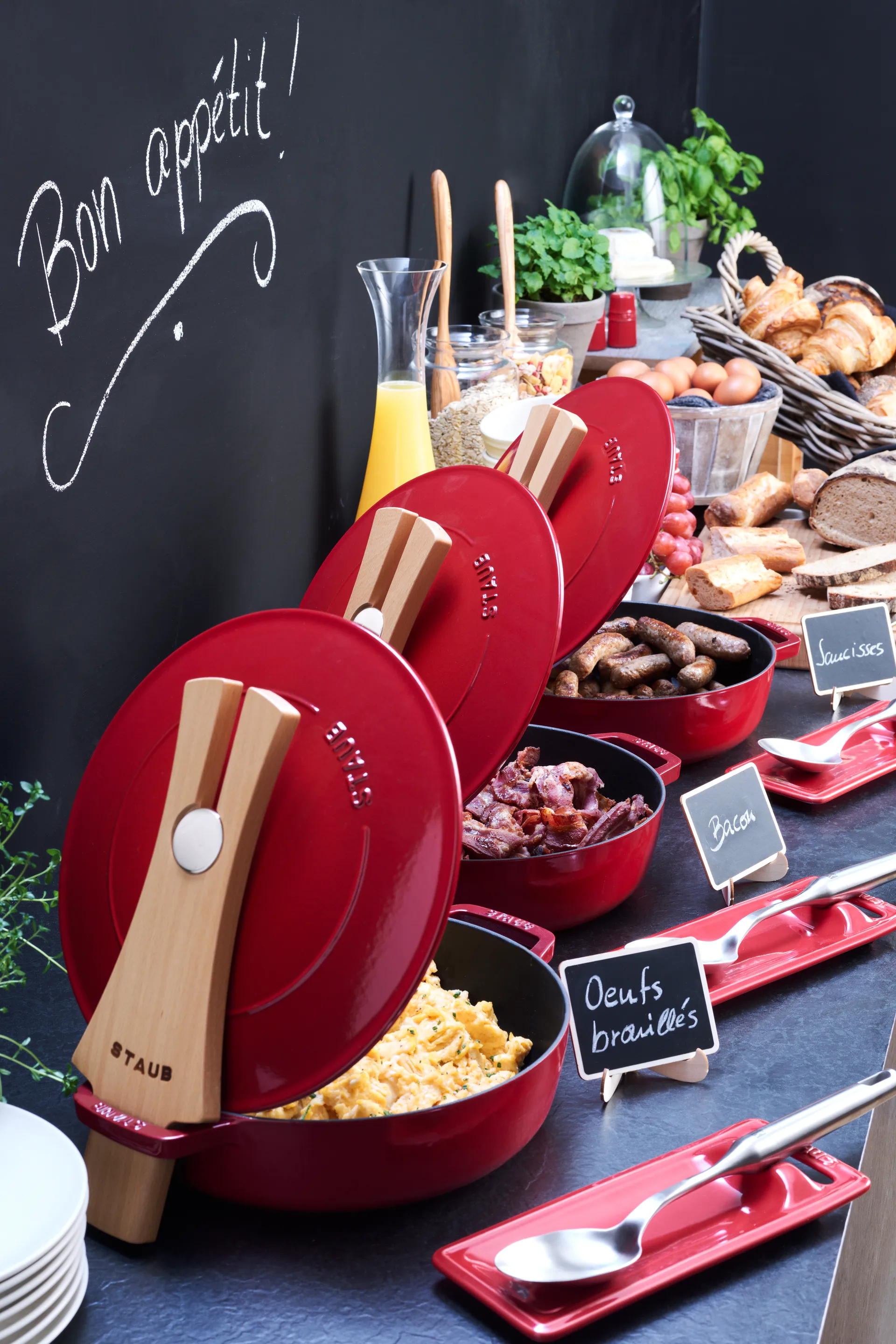 Staub βάση για καπάκι από ξύλο, 24 εκ. STAUB