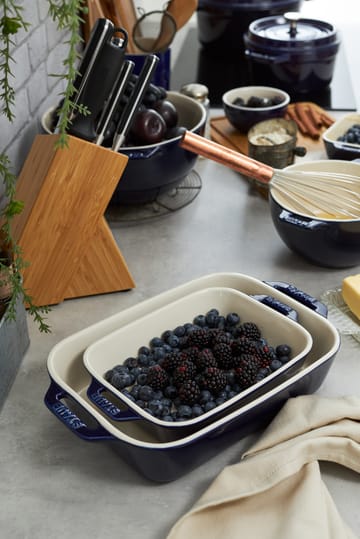 Staub ορθογώνιο ταψί 27 x 20 cm - μπλε - STAUB