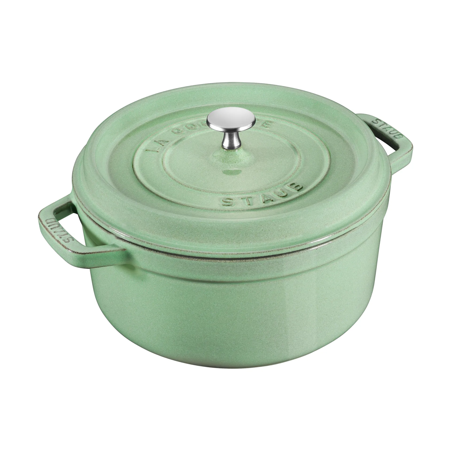 Staub στρογγυλή γάστρα 3.8 l, Salvia STAUB
