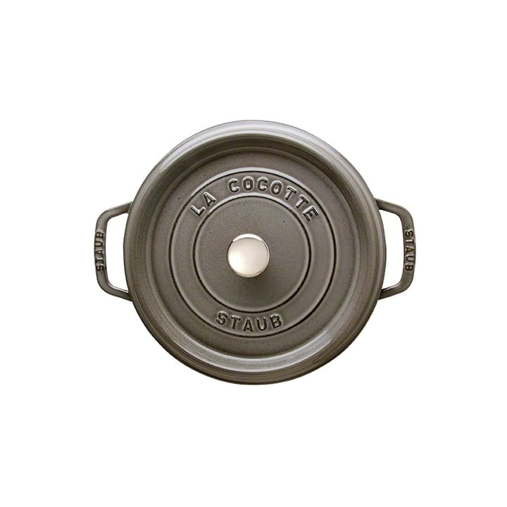 Staub στρογγυλή γάστρα 3.8 l - γκρι - STAUB