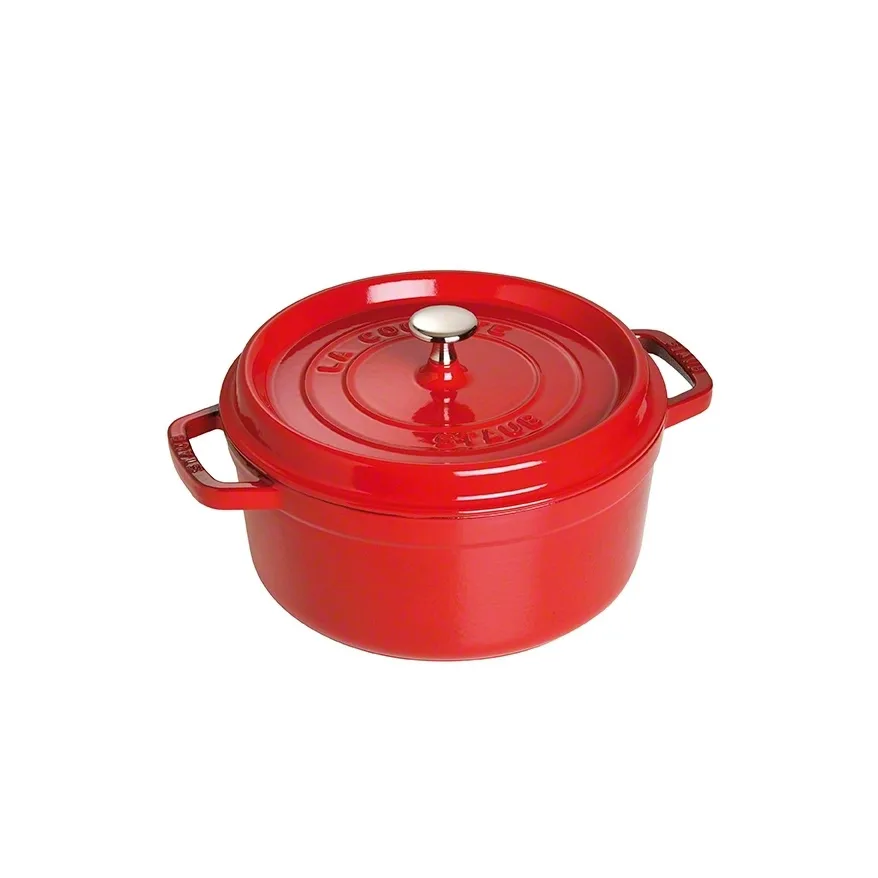 Staub στρογγυλή γάστρα 3.8 l, κόκκινο STAUB