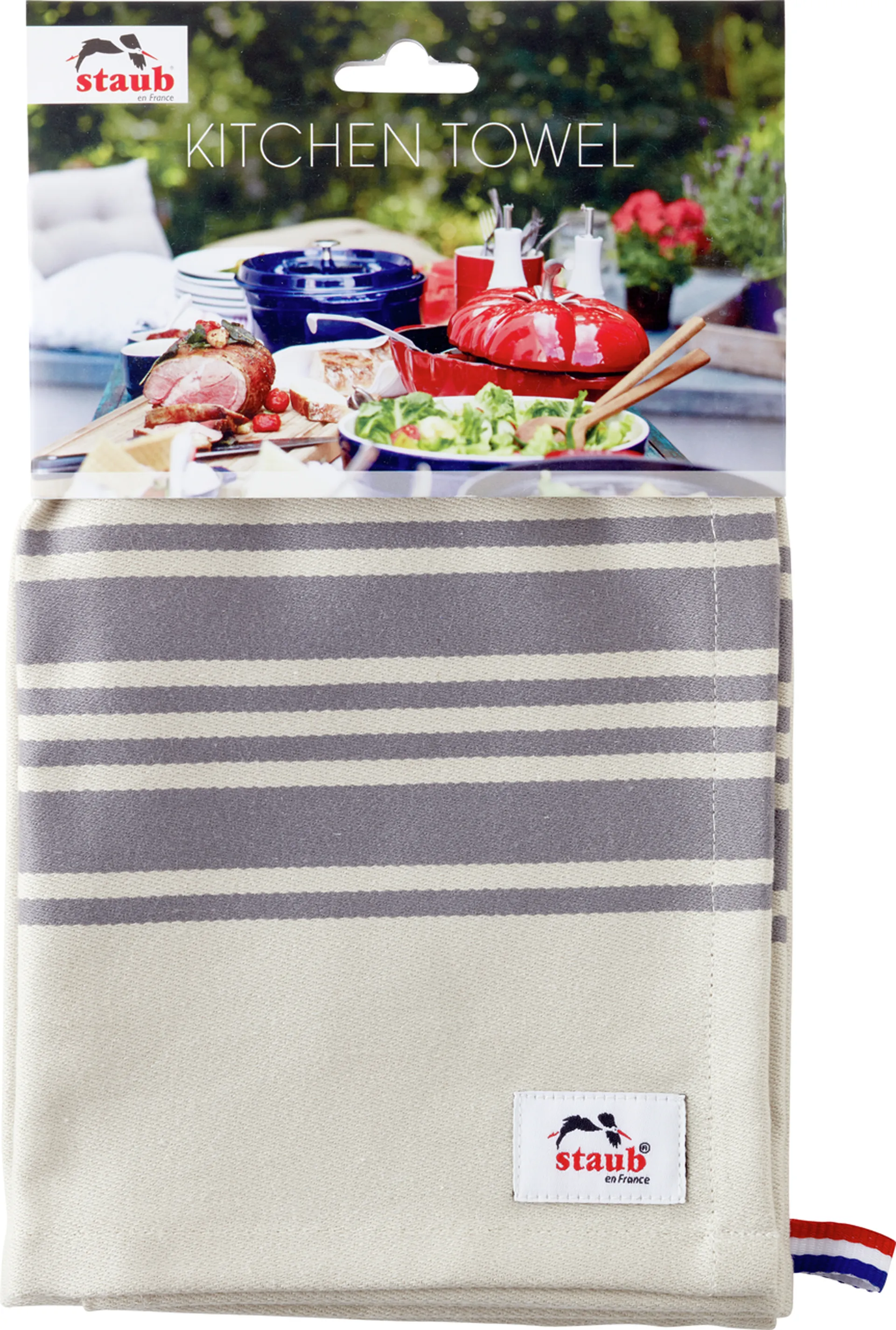 Staub πετσέτα κουζίνας 50x70 εκ, Γκρί STAUB