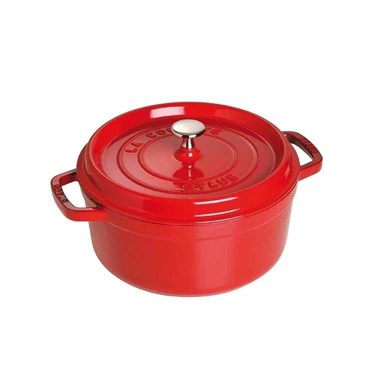Staub στρογγυλή γάστρα 5.2 l, κόκκινο STAUB