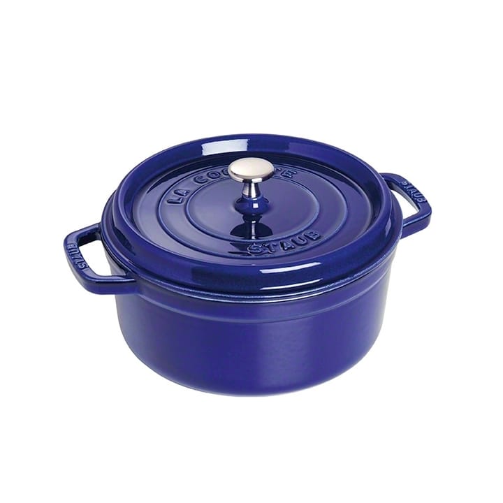 Staub στρογγυλή γάστρα. Τρεις στρώσεις εμαγιέ 5.2 l - σκούρο μπλε - STAUB