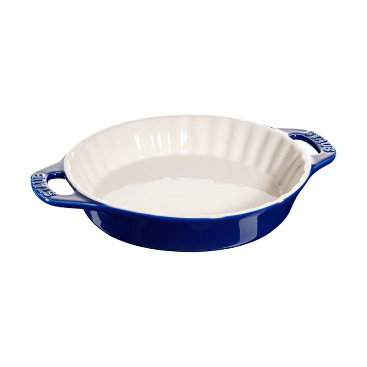 Staub Ceramic φόρμα για πίτα Ø24 εκ. - Σκούρο μπλε - STAUB