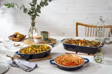 Staub Ceramic φόρμα για πίτα Ø24 εκ. - Σκούρο μπλε - STAUB