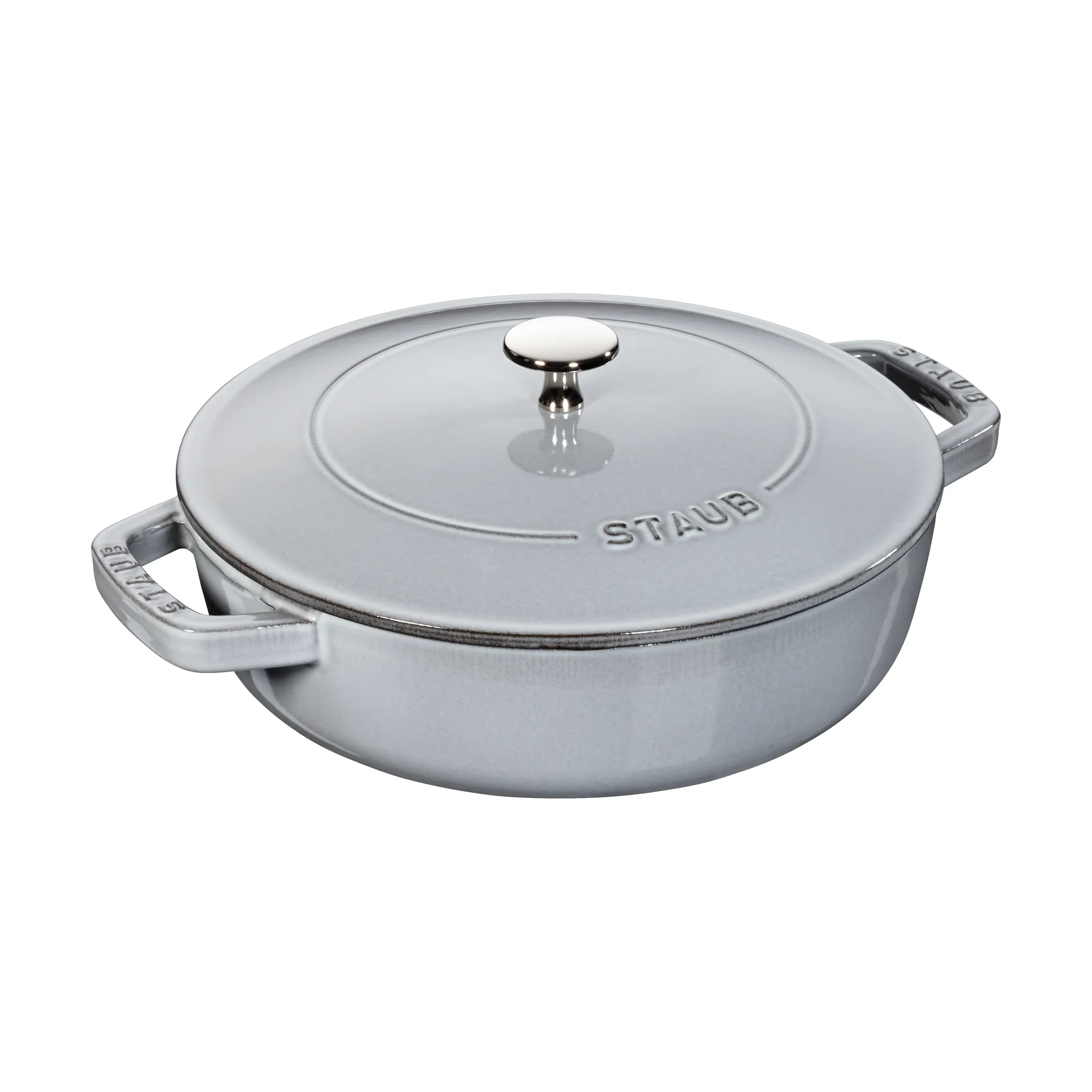 Staub Chistera γάστρα μαντεμένια Ø24 εκ., Γραφίτης γκρι STAUB