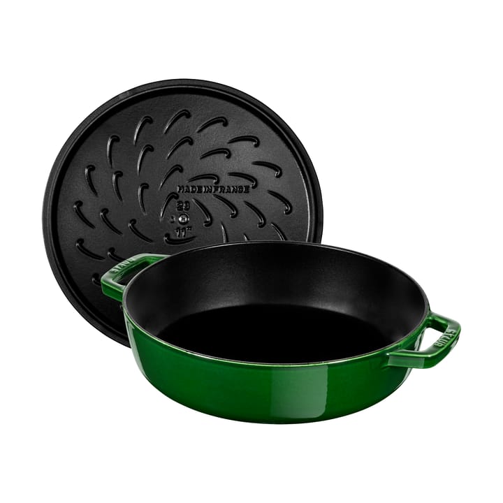 Staub Chistera γάστρα μαντεμένια Ø24 εκ., Πράσινο βασιλικόυ STAUB