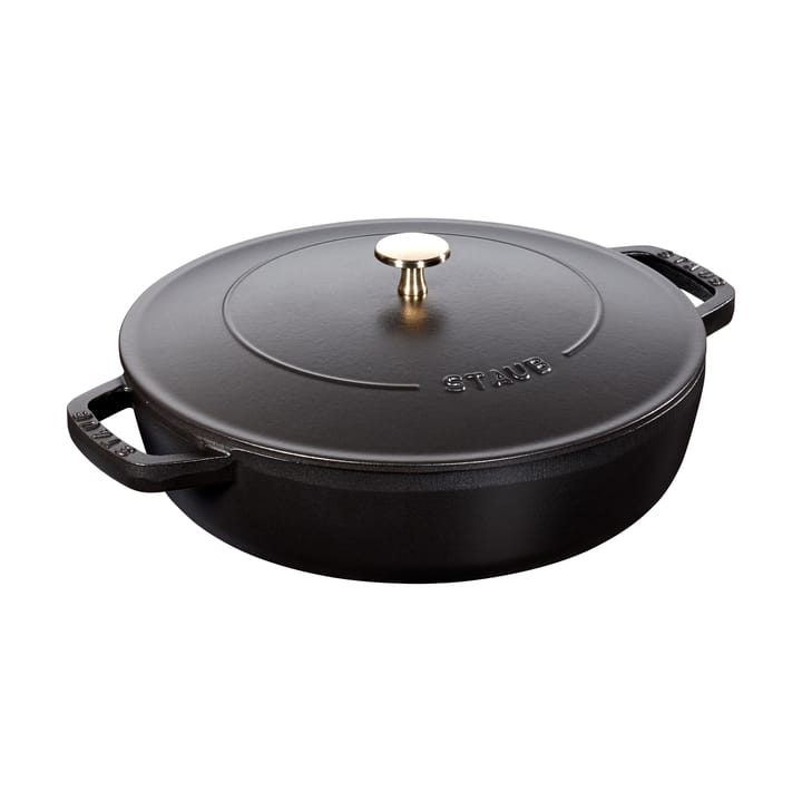 Staub Chistera γάστρα μαντεμένια Ø24 εκ. - Μάυρο - STAUB