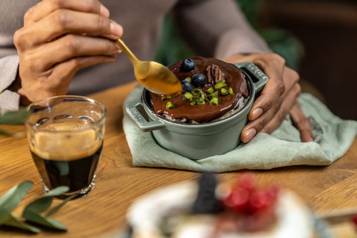 Staub La Cocotte στρογγυλή κατσαρόλα μαντεμένια 0,25 L, Ξύλο ευκαλύπτου STAUB