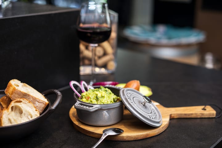 Staub La Cocotte στρογγυλή κατσαρόλα μαντεμένια 0,25 L, Γραφίτης γκρι STAUB