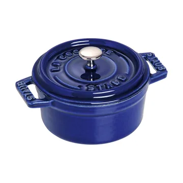 Staub La Cocotte στρογγυλή κατσαρόλα μαντεμένια 0,25 L - Σκούρο μπλε - STAUB