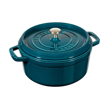 Staub La Cocotte στρογγυλή κατσαρόλα μαντεμένια 2,2 L - La Mer - STAUB