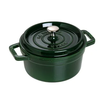 Staub La Cocotte στρογγυλή κατσαρόλα μαντεμένια 2,6 L - Πράσινο βασιλικόυ - STAUB
