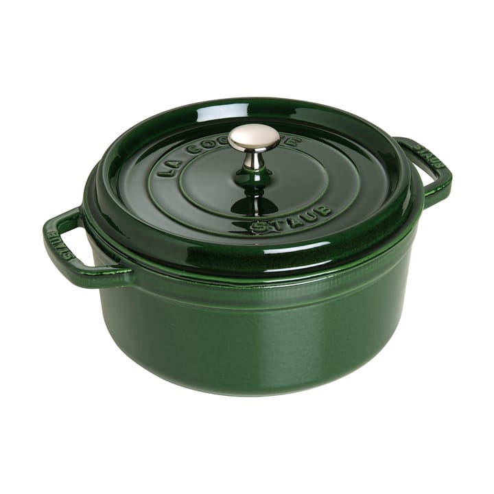Staub La Cocotte στρογγυλή κατσαρόλα μαντεμένια 5,2 L - Πράσινο βασιλικόυ - STAUB