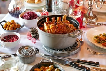 Staub La Cocotte στρογγυλή κατσαρόλα μαντεμένια 8,4 L - Γραφίτης γκρι - STAUB