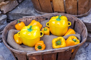 Staub mini κατσαρόλα πιπεριά 0,47 L - Κίτρινο - STAUB