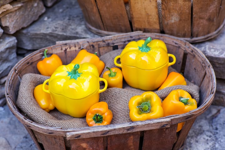 Staub mini κατσαρόλα πιπεριά 0,47 L, Κίτρινο STAUB