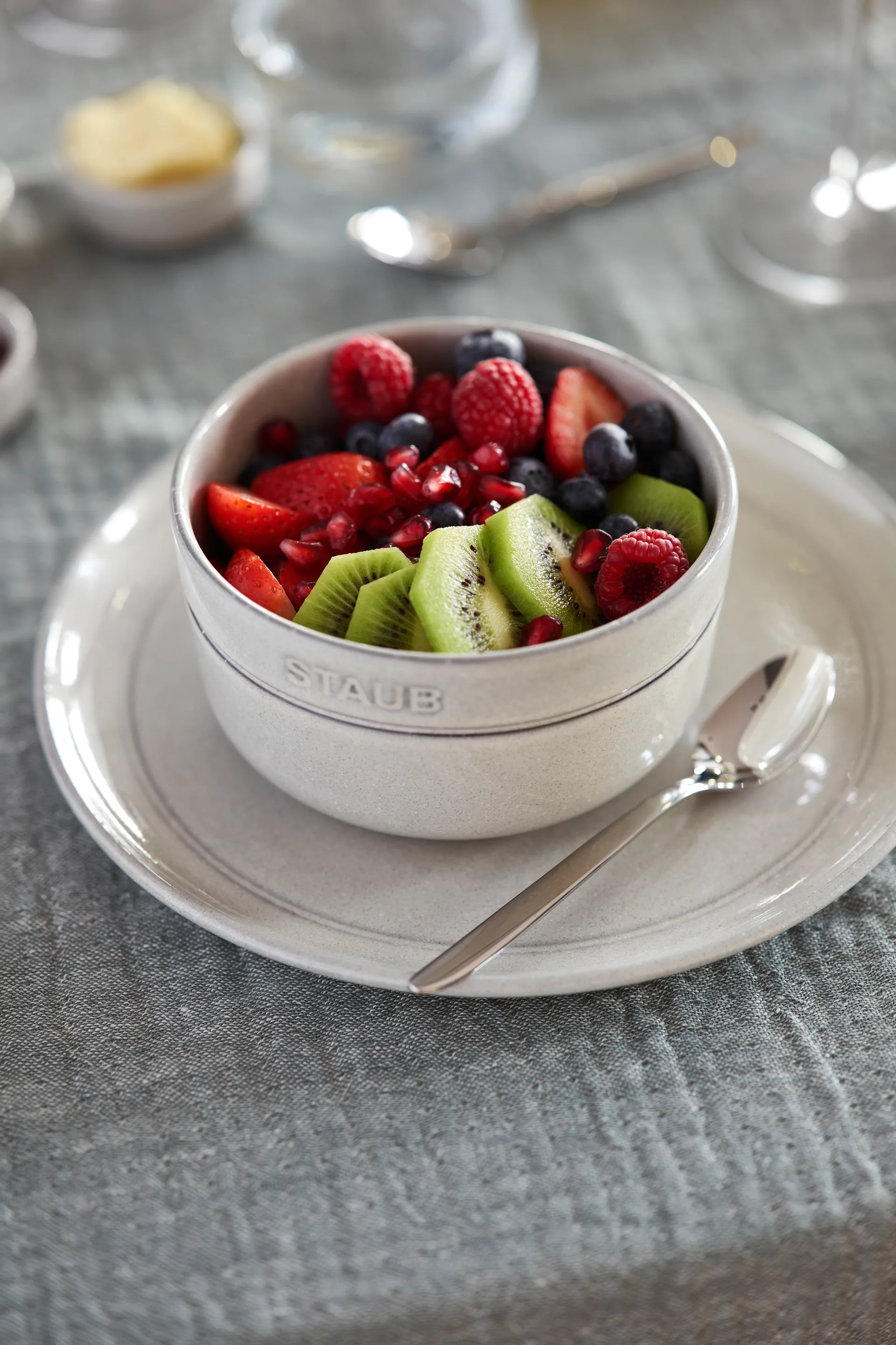 Staub New Truffle πιάτο Λευκό, Ø 20 cm STAUB