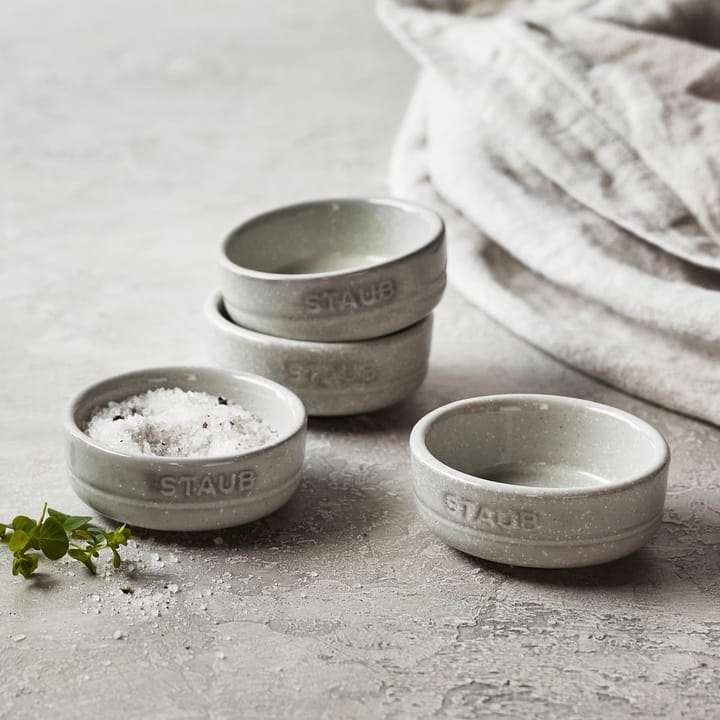 Staub New Truffle μίνι μπολ Λευκό συσκευασία 4 τεμαχίων, Ø 5 cm STAUB
