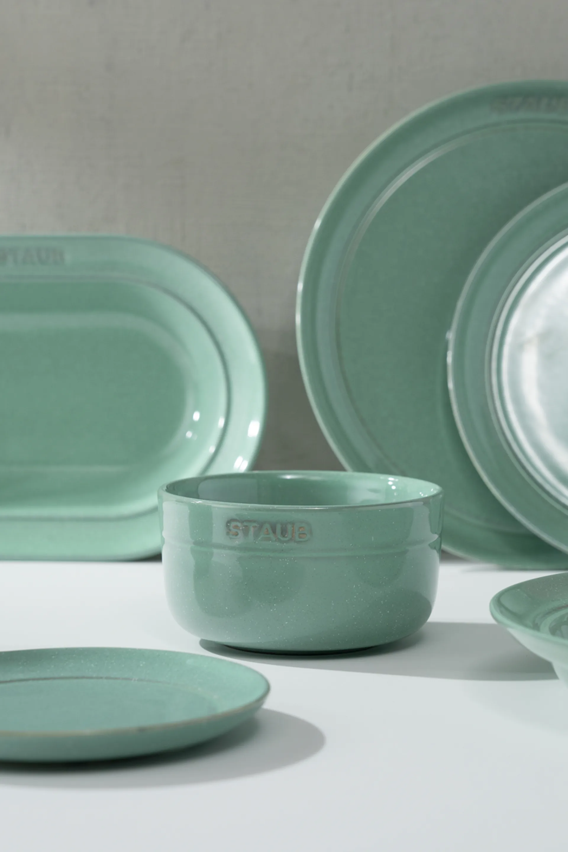 Staub oval πιάτο 25 εκ, Salvia STAUB