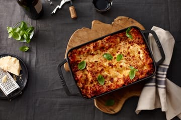 Staub Specialities φόρμα ψησίματος 30x20 εκ. - Μάυρο - STAUB