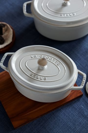 Staub Truffle οβάλ γάστρα Λευκό - 2,35 l - STAUB