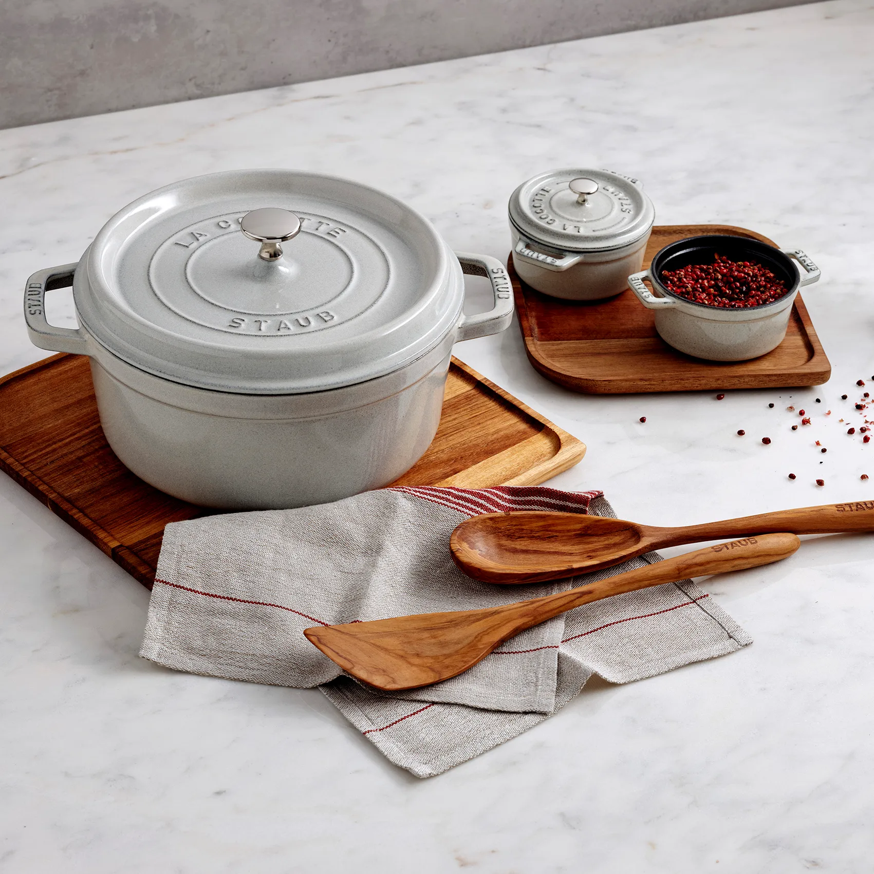 Staub Truffle γάστρα Λευκό, 2,6 l STAUB