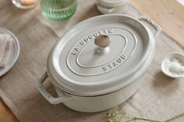 Staub Truffle οβάλ γάστρα Λευκό - 4,2 l - STAUB
