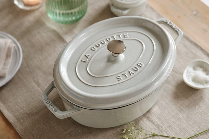 Staub Truffle οβάλ γάστρα Λευκό, 4,2 l STAUB