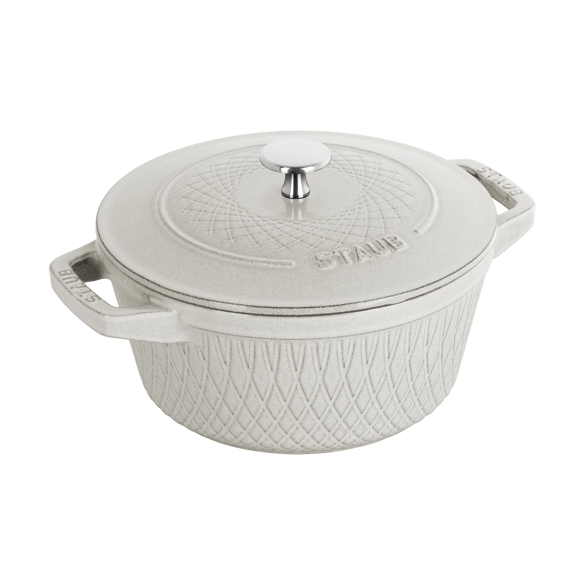 Staub Twister La Cocotte κατσαρόλα 4 L, White truffle STAUB