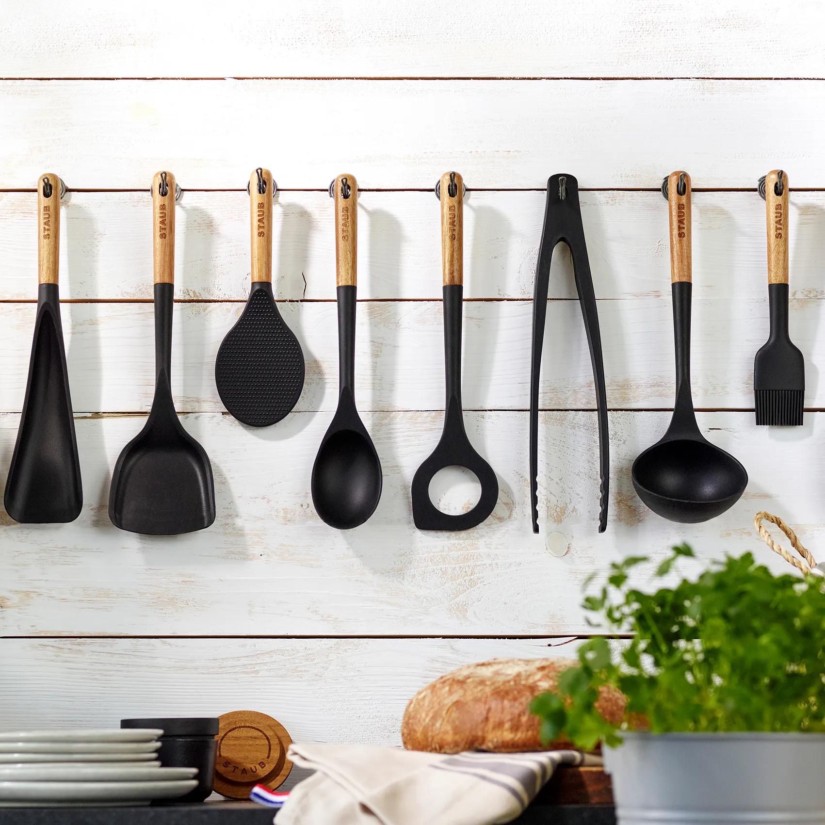 Staub wok σπάτουλα, 31 cm STAUB