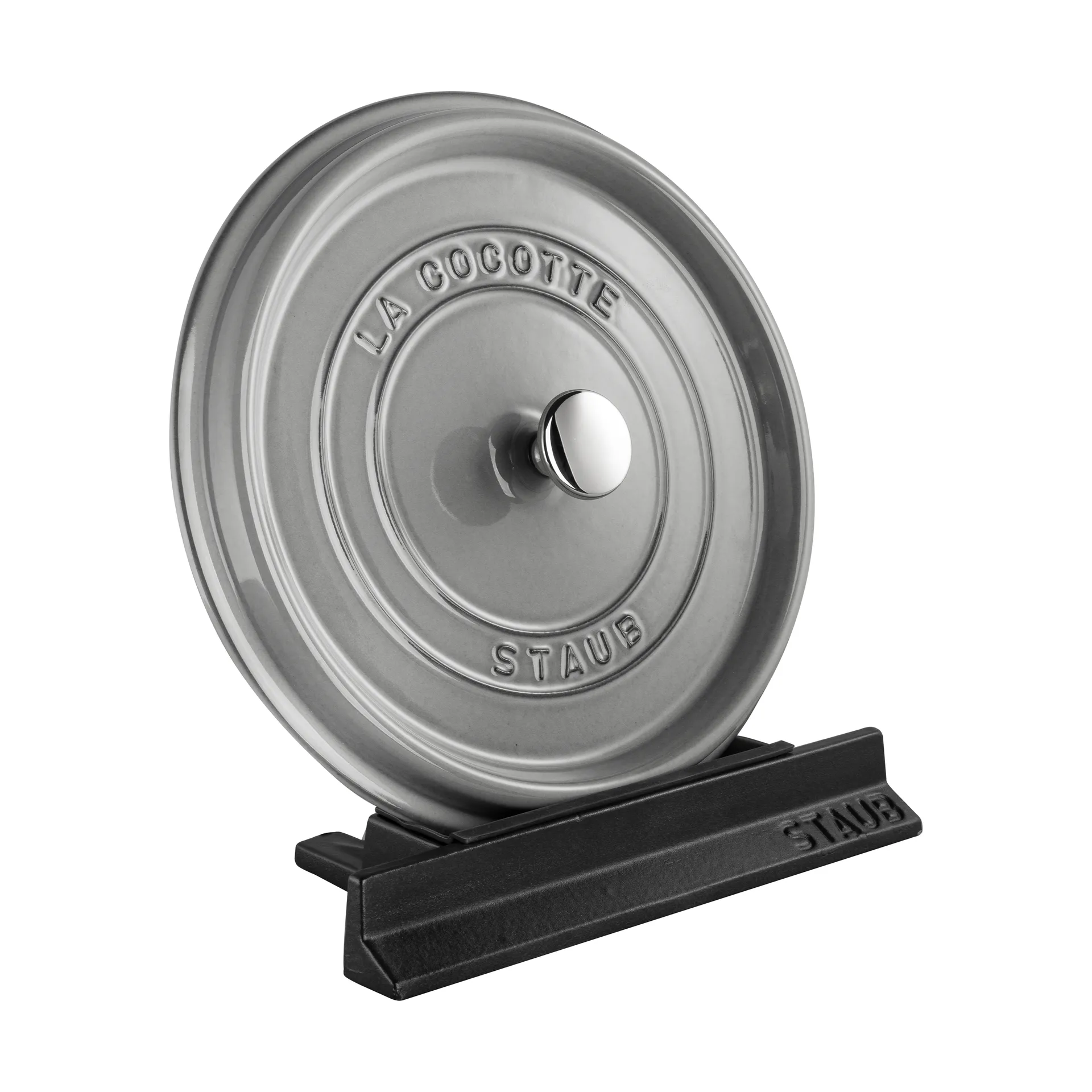 Staub βάση για καπάκι από χυτοσίδηρο και σιλικόνη, Μάυρο STAUB