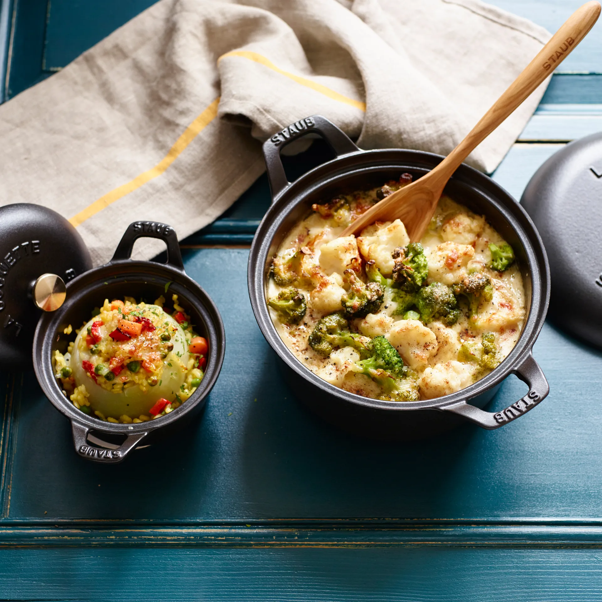 Vintage La Coquette κατσαρόλα στρογγυλή 2.45 L, Μαύρο STAUB