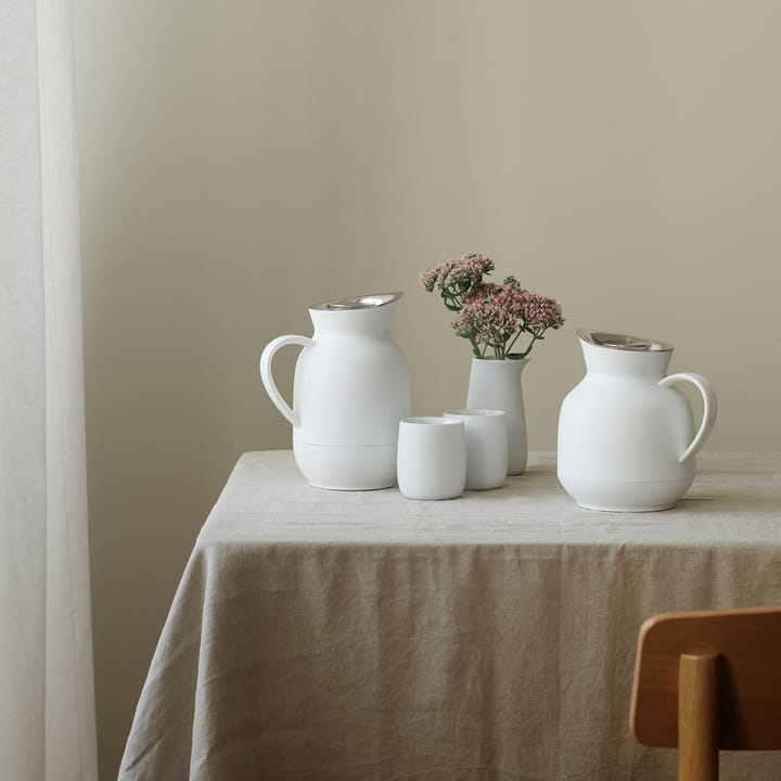 Amphora κανάτα καφέ θερμός 1 Loop , Απαλό λευκό Stelton