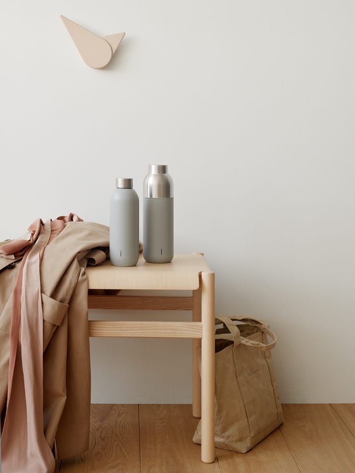 Birdie ρολόι τοίχου 19.5 cm, Πούδρα Stelton