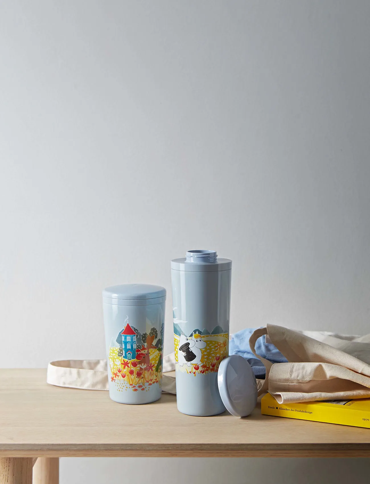 Carrie κούπα θερμός 0.4 l, Moomin sky Stelton