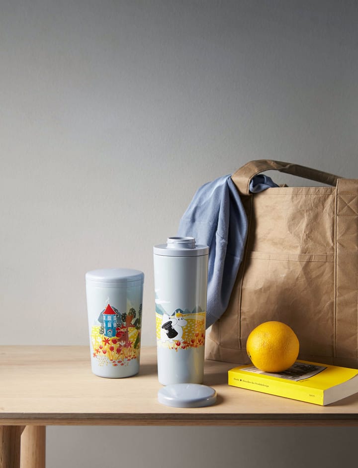 Carrie κούπα θερμός 0.4 l, Moomin sky Stelton