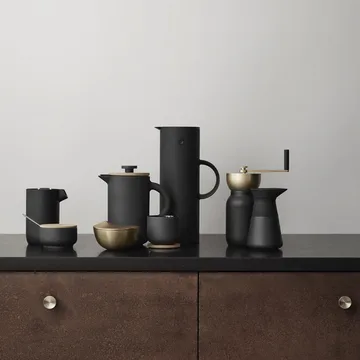 Collar μύλος καφέ - μαύρο-ορείχαλκος - Stelton