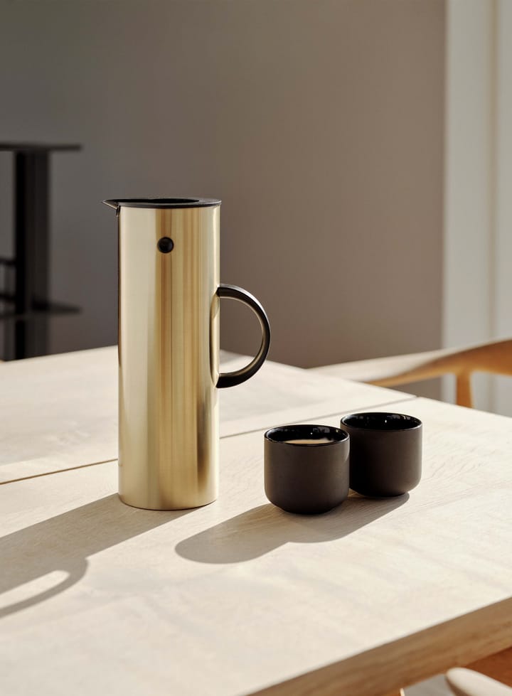 EM77 Stelton vacuum κανάτα 1 l, Βουρτσισμένος ορείχαλκος Stelton