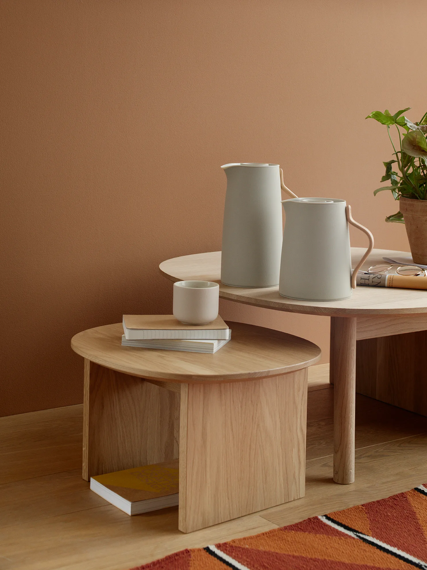 Emma κανάτα καφέ, Απαλό χρώμα άμμου, 1,2 L Stelton