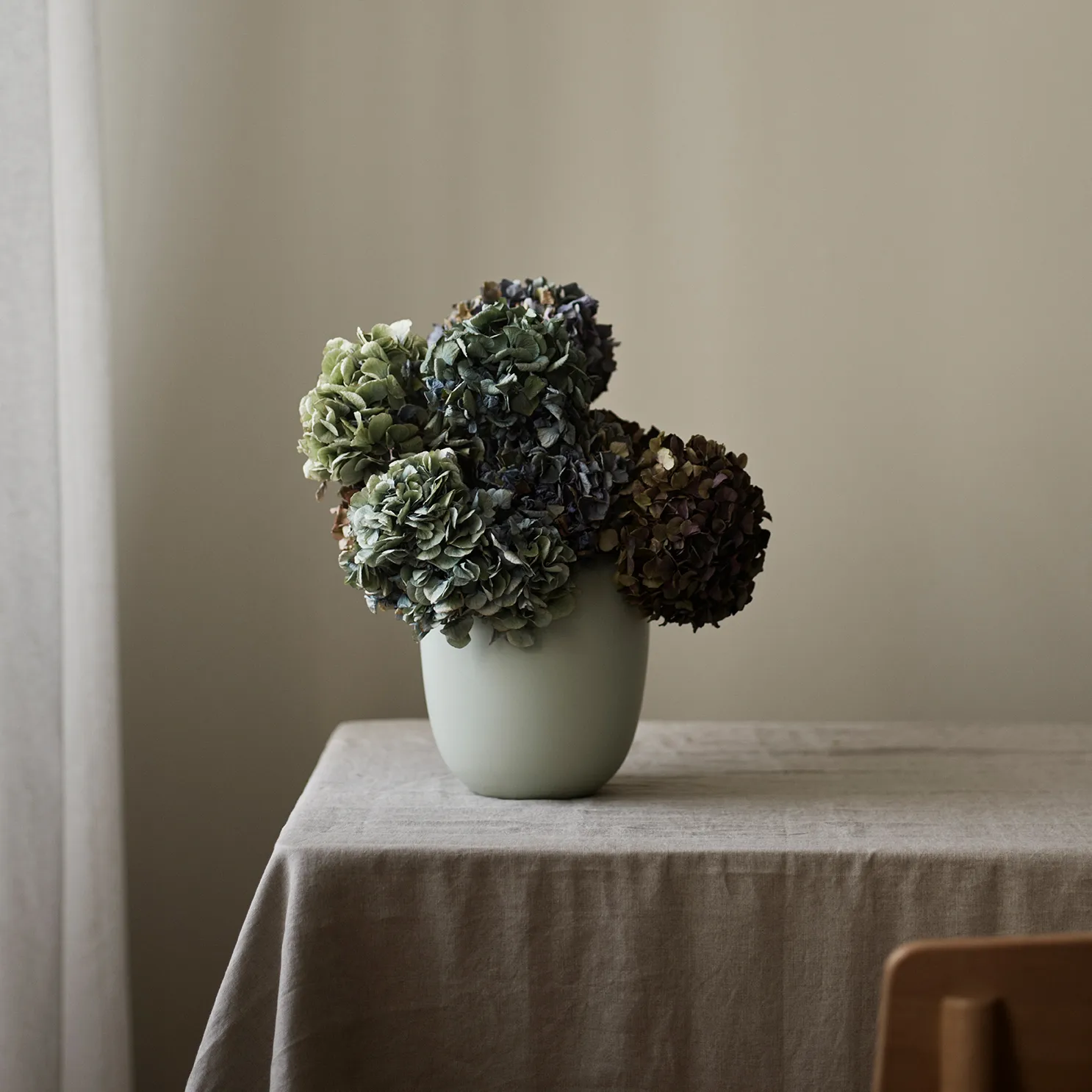 Ora βάζο 20 cm, Νέον πράσινο του δυόσμου-μπλε της νύχτας Stelton