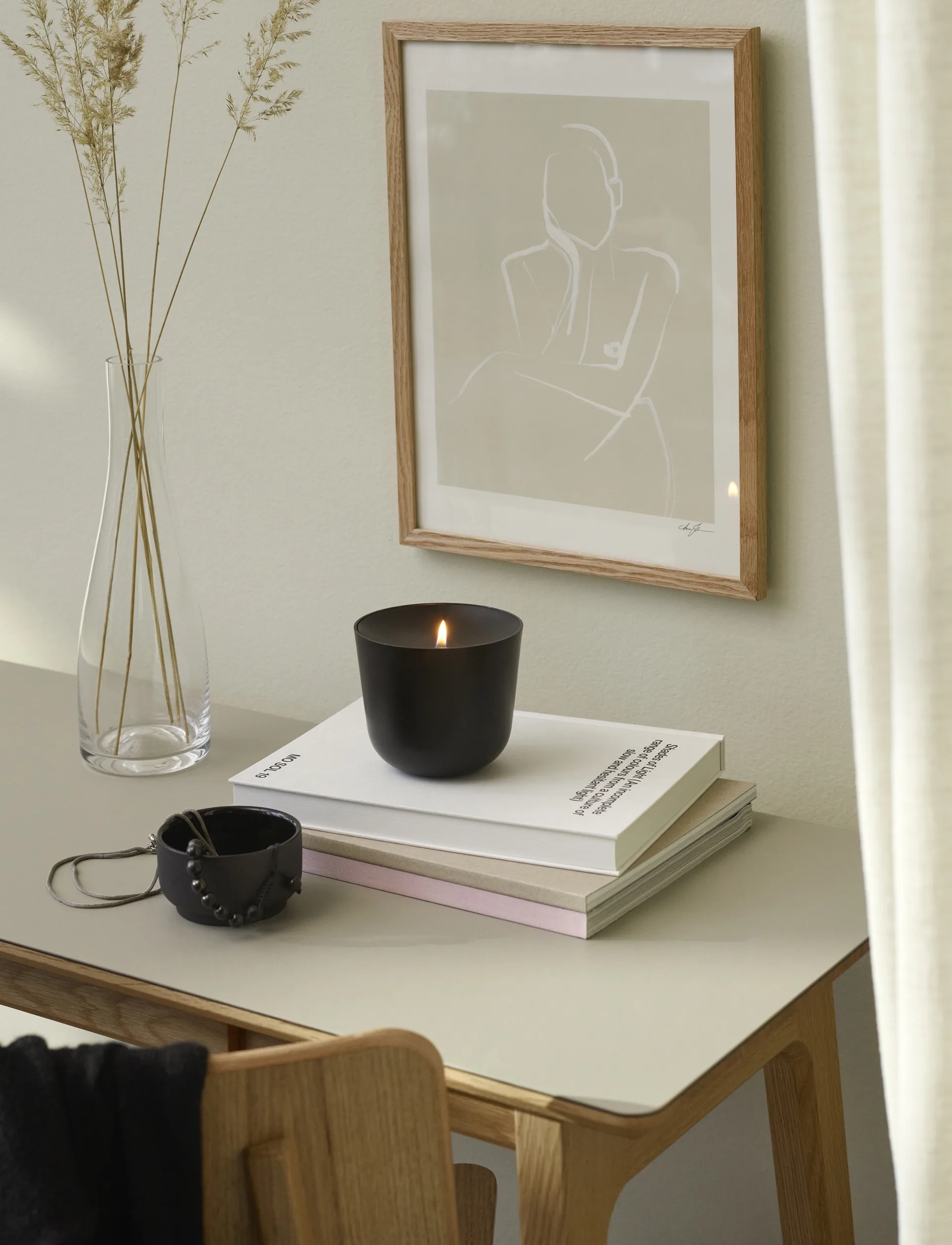Λάμπα πετρελαίου Solis Ø11.5 cm, Soft black Stelton