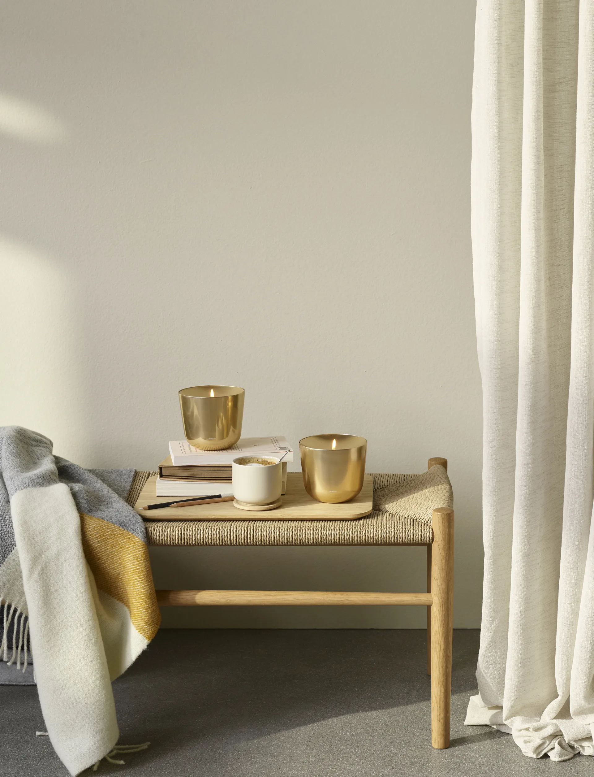 Λάμπα πετρελαίου Solis Ø11.5 cm, Ορείχαλκος Stelton