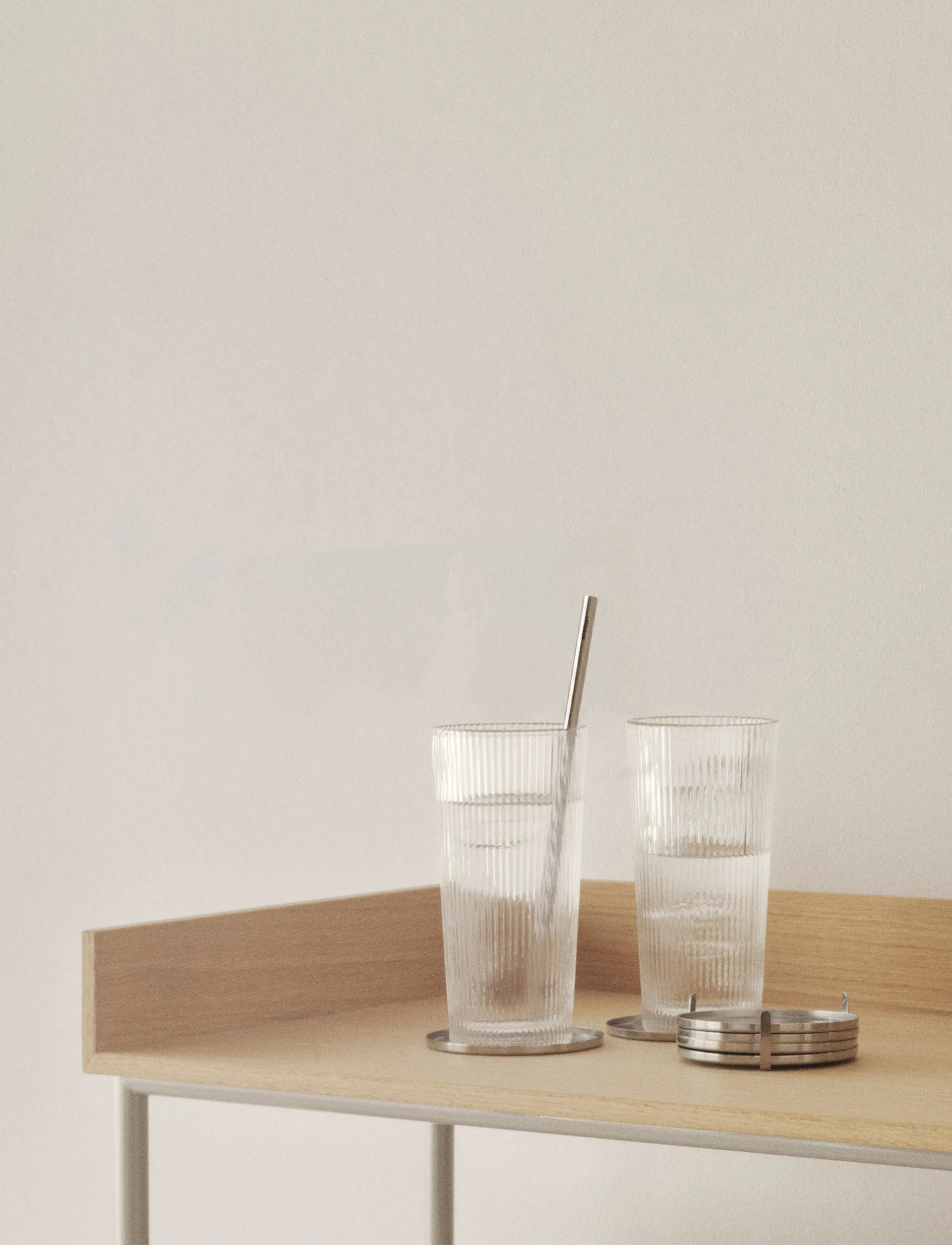 Stelton επαναχρησιμοποιήσιμα καλαμάκια 4-pack, Steel Stelton