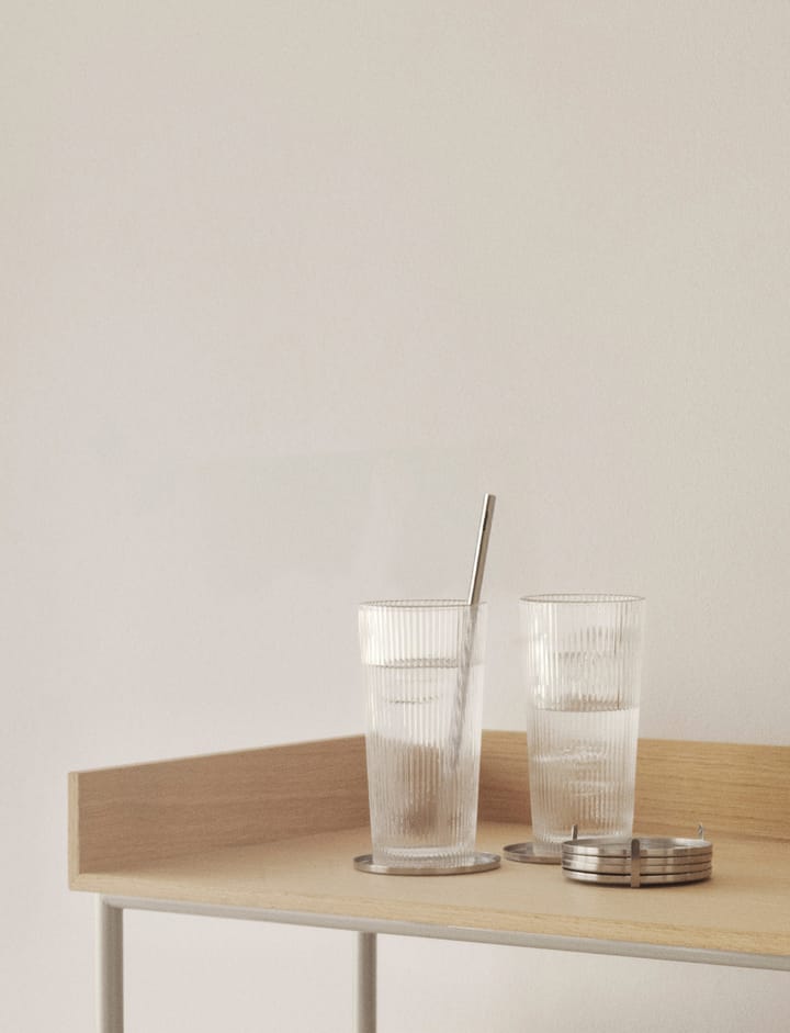 Stelton επαναχρησιμοποιήσιμα καλαμάκια 4-pack, Steel Stelton