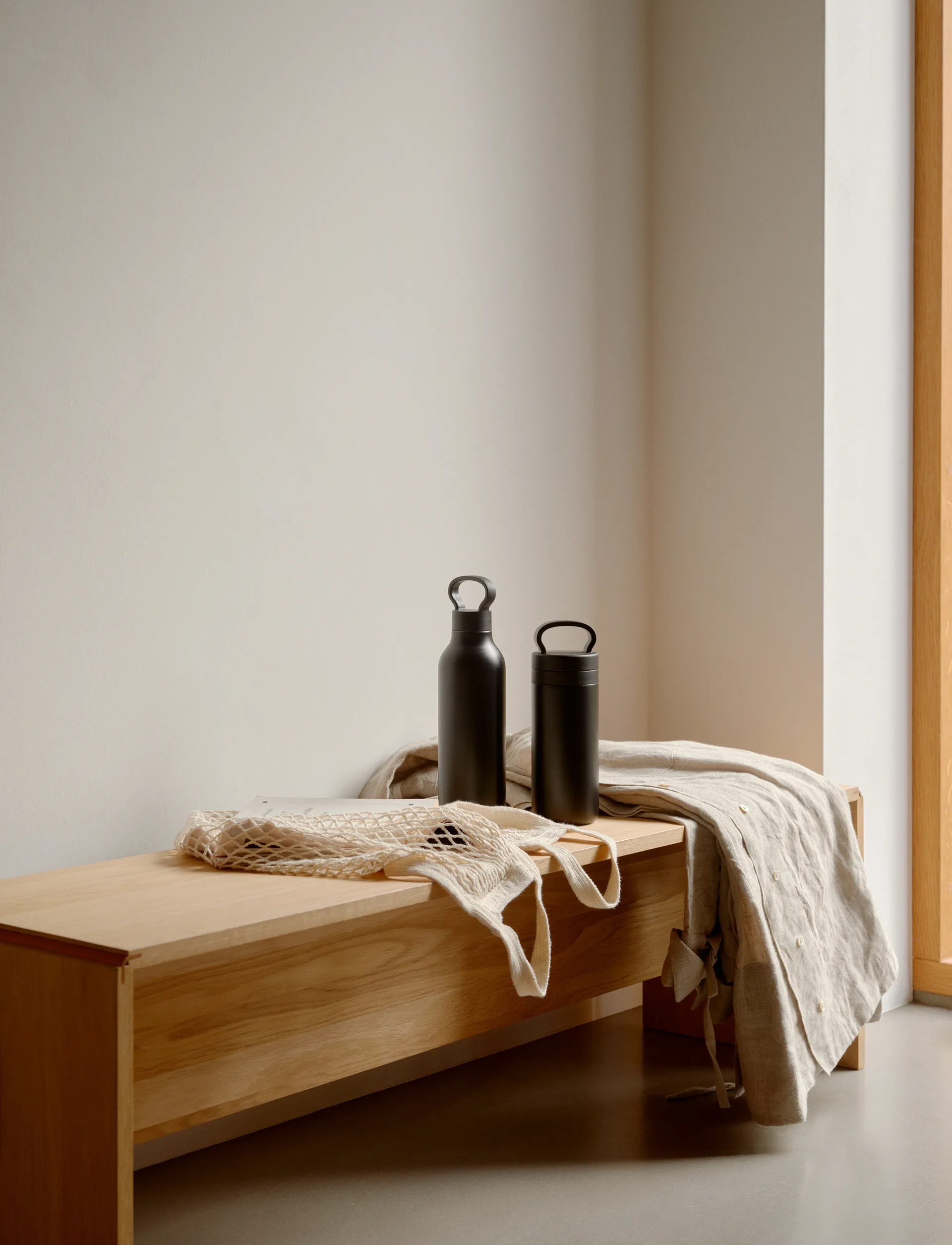 Μπουκάλι θερμός Tabi 0.55 L, Black Stelton