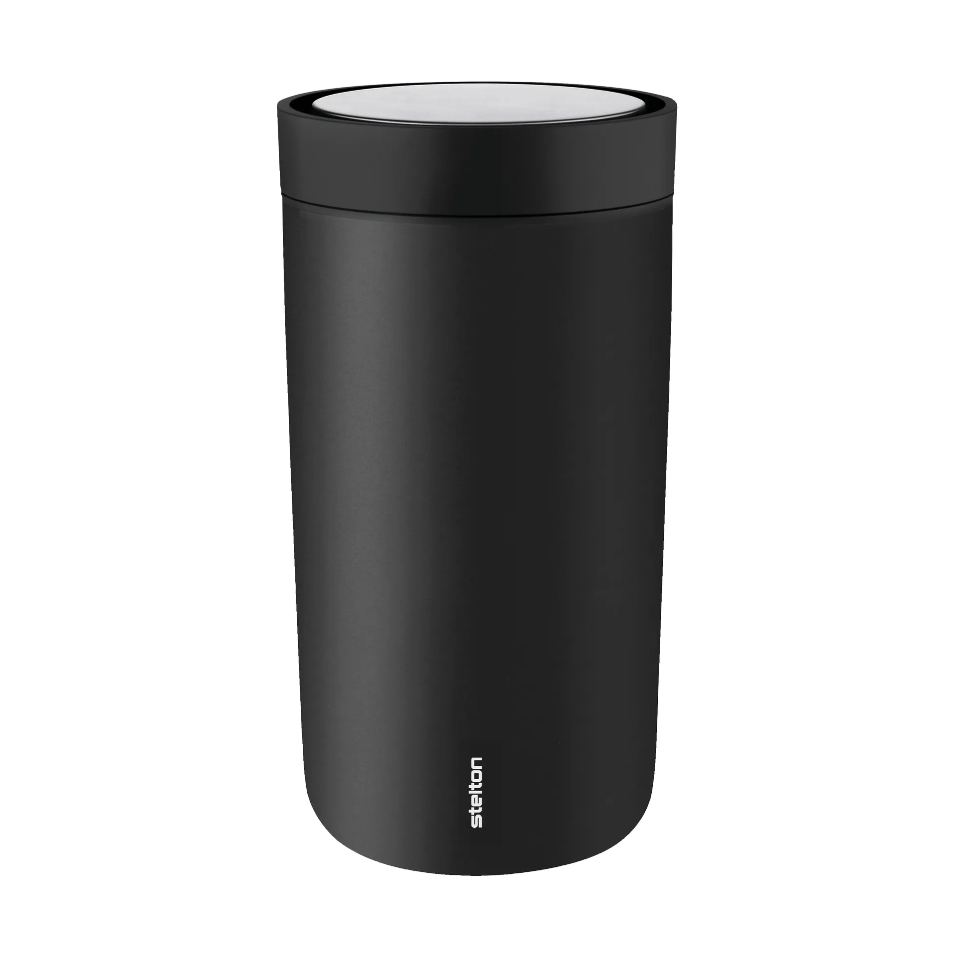 To Go Click Mumin κούπα 0,2 l, Soft black Stelton